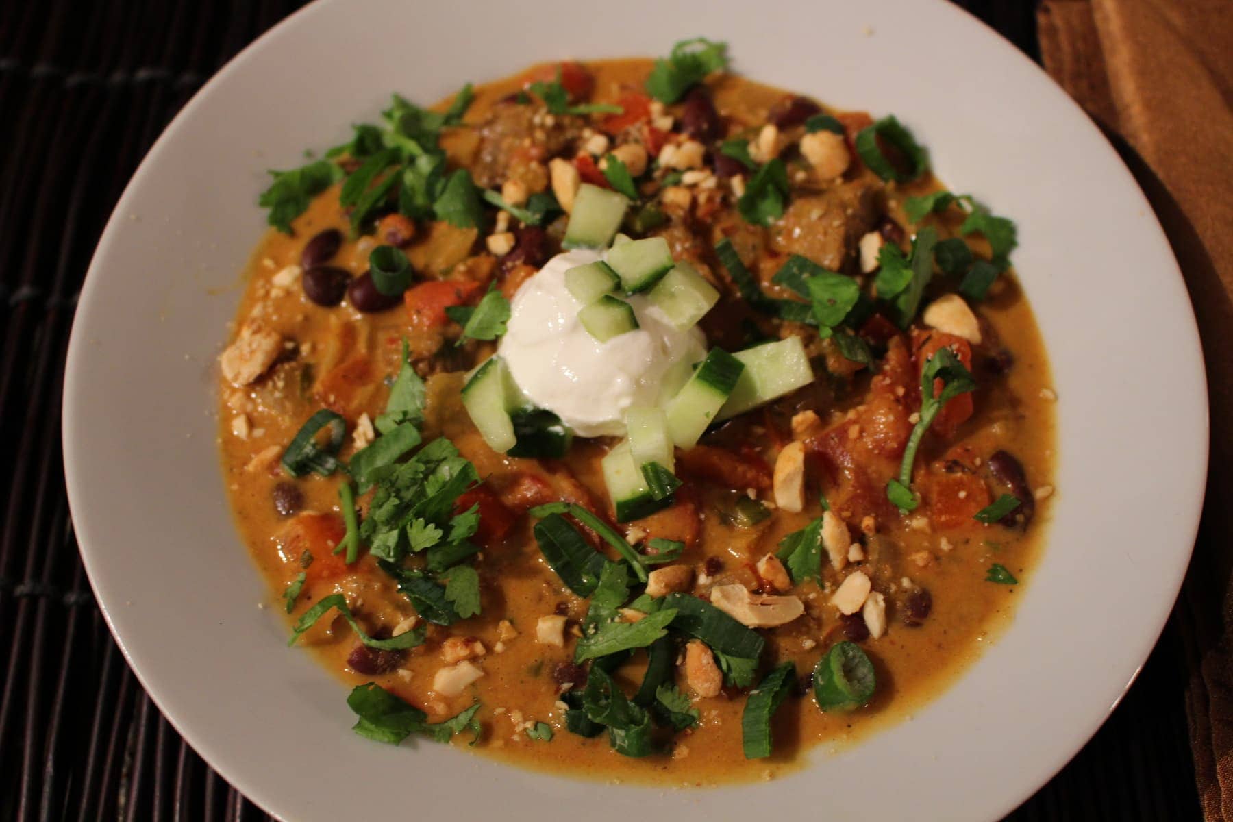 Thai Curry Chili ~ The Salted Pepper