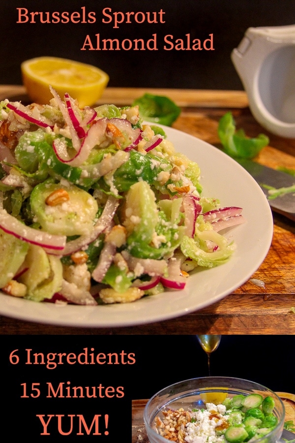 Brussels Sprout Almond Salad