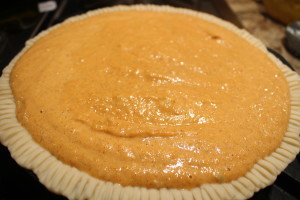 Sweet Potato Apple Pie filling