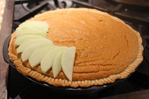 Sweet Potato Apple Pie Topping