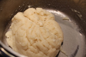 Cheese Puffs dough ball