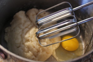Cheese Puffs add egg