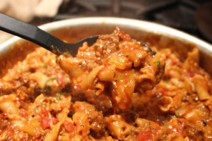 quick and easy skillet pasta