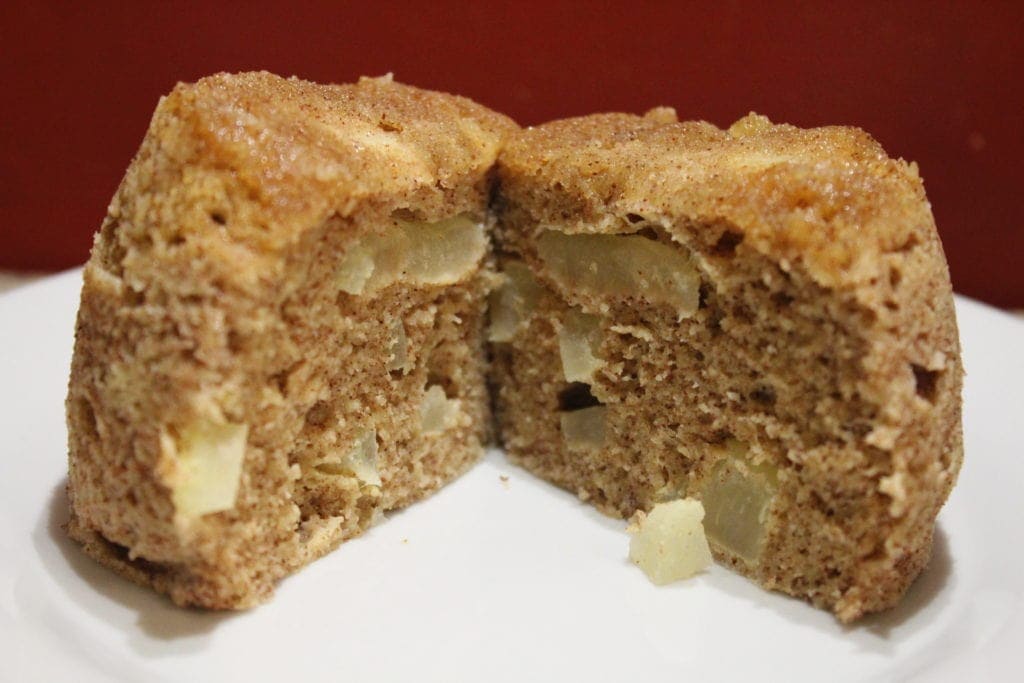 Healthy 3-Minute Apple Cinnamon Muffin