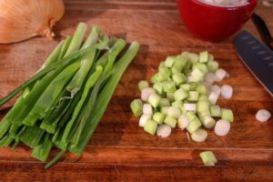 Cajun Jambalaya green onions