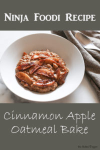 Cinnamon Apple Oatmeal in the Ninja Foodi