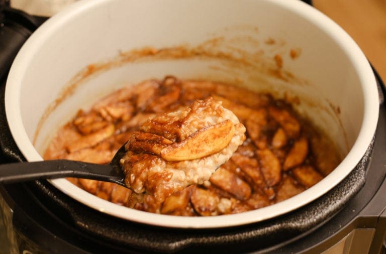 Ninja Foodi Recipe Cinnamon Apple Oatmeal Bake The Salted Pepper