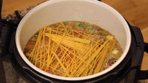 Ninja Foodi Spaghetti Recipe ~ The Salted Pepper