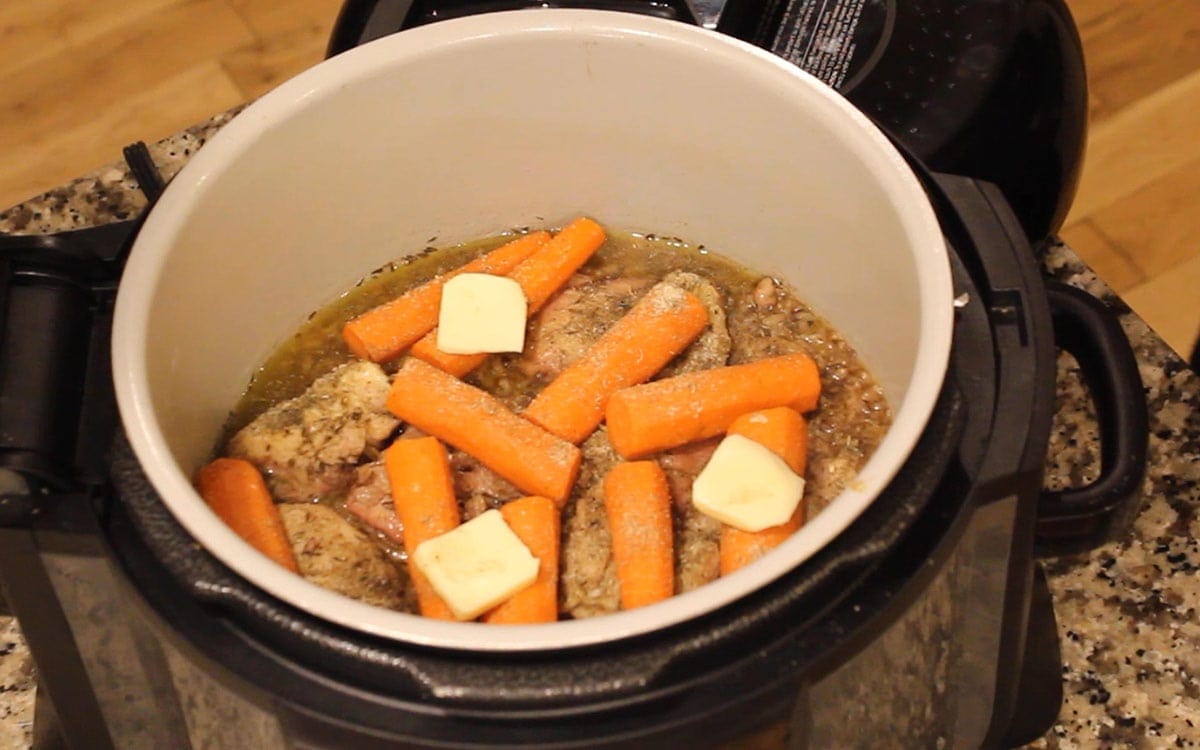 Ninja Foodi Chicken & Wild Rice with Carrots The Salted Pepper