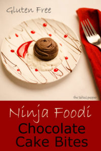 Ninja Foodi Chocolate Cake Bites