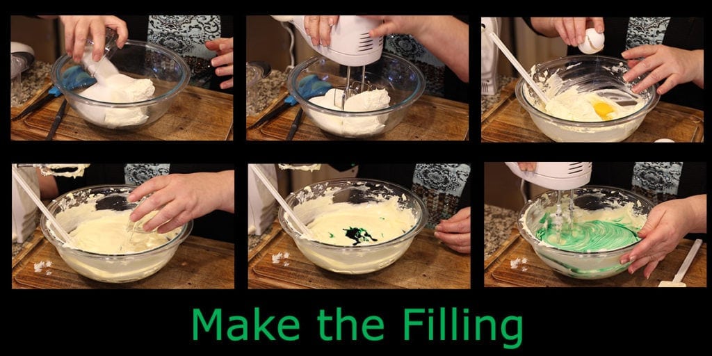 Steps for making the filling