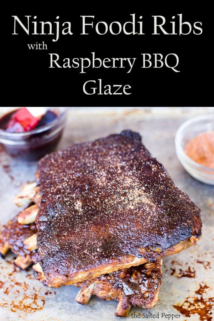 Ninja Foodi Ribs with Raspberry BBQ Glaze
