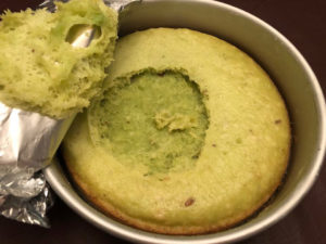 Pistachio cake failed attempt