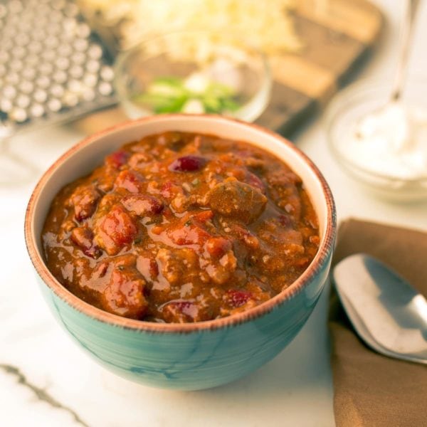 Quick Chili in the Ninja Foodi The Salted Pepper