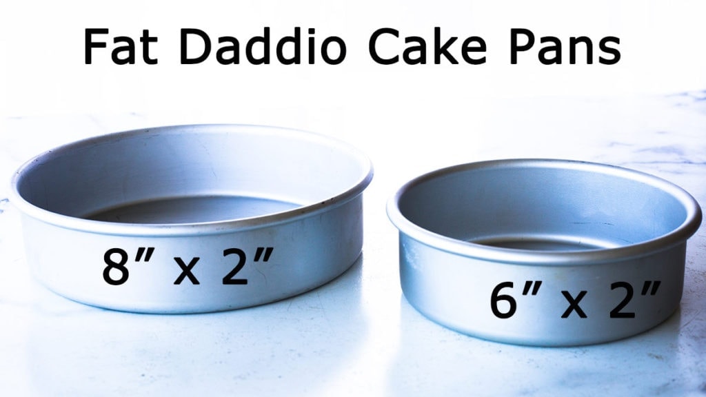 Ninja Foodi Accessories: 8" Fat Daddio pan and 6" Fat Daddio cake pan