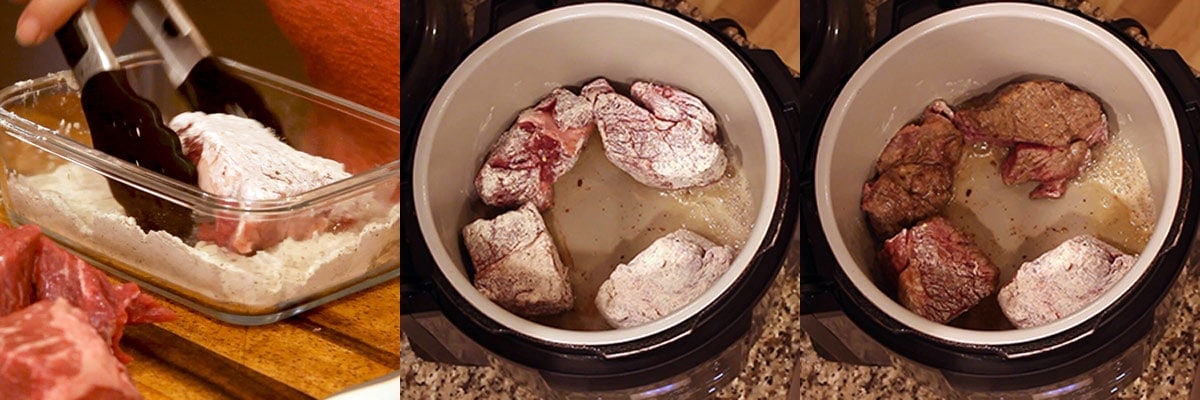 searing meat for pot roast