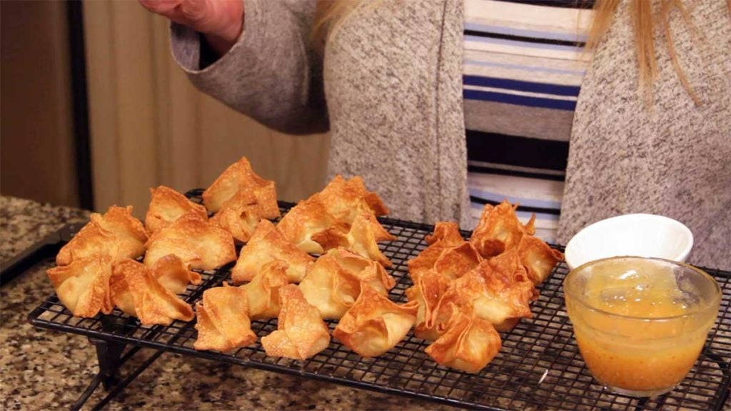 Air Fryer Crab Rangoon Ninja Foodi Recipe The Salted Pepper
