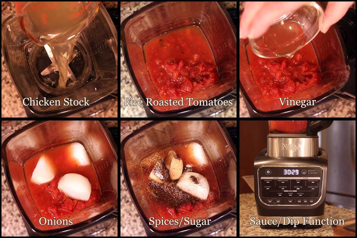 Making Homemade Enchilada Sauce with the Ninja Foodi Blender