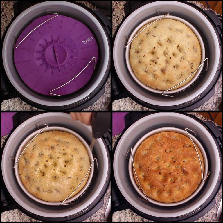 Focaccia Bread in the Ninja Foodi The Salted Pepper
