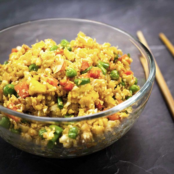 Cauliflower Fried Rice Ninja Foodi Recipe The Salted Pepper
