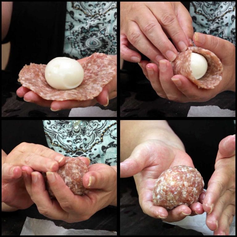 AirFryer Scotch Eggs in the Ninja Foodi The Salted Pepper