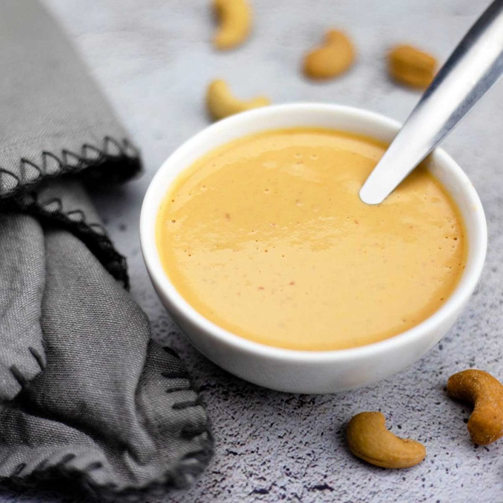 Creamy Cashew Salad Dressing The Salted Pepper