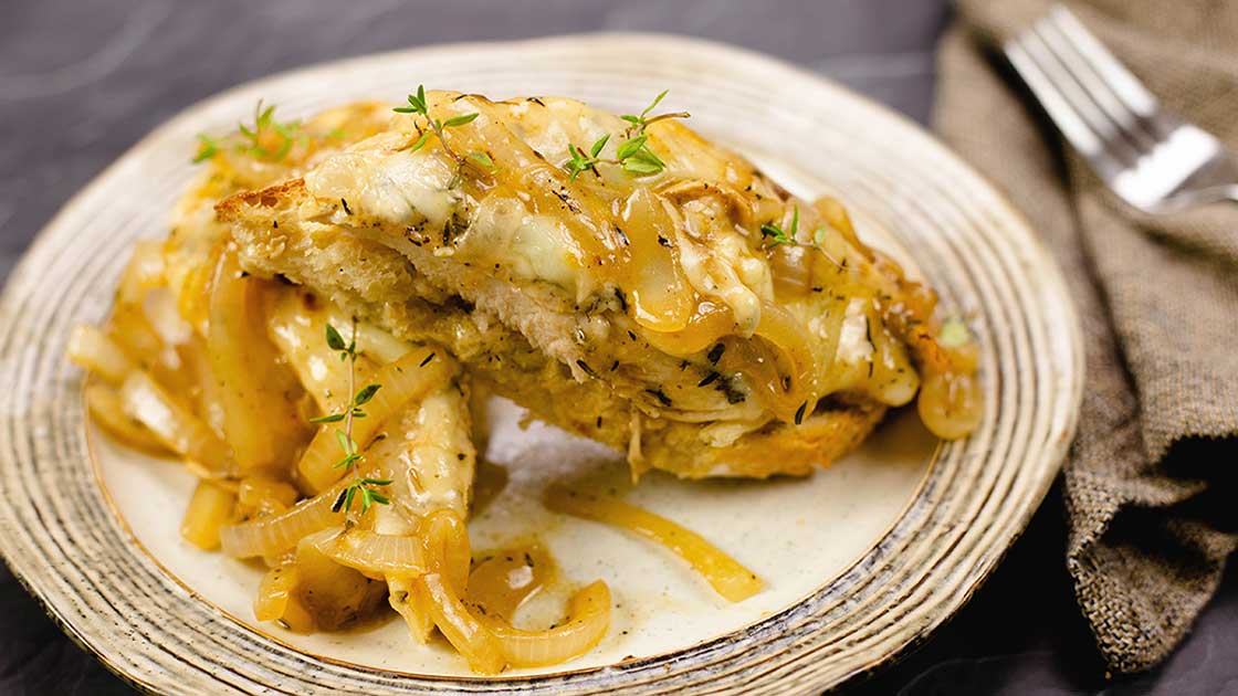 French Onion Chicken in the Ninja Foodi The Salted Pepper