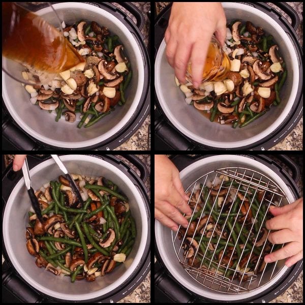 Ninja Foodi Green Bean Casserole w/ Air Fried Onions The Salted Pepper