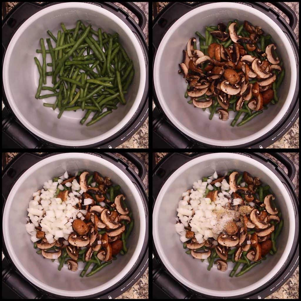 Ninja Foodi Green Bean Casserole w/ Air Fried Onions The Salted Pepper