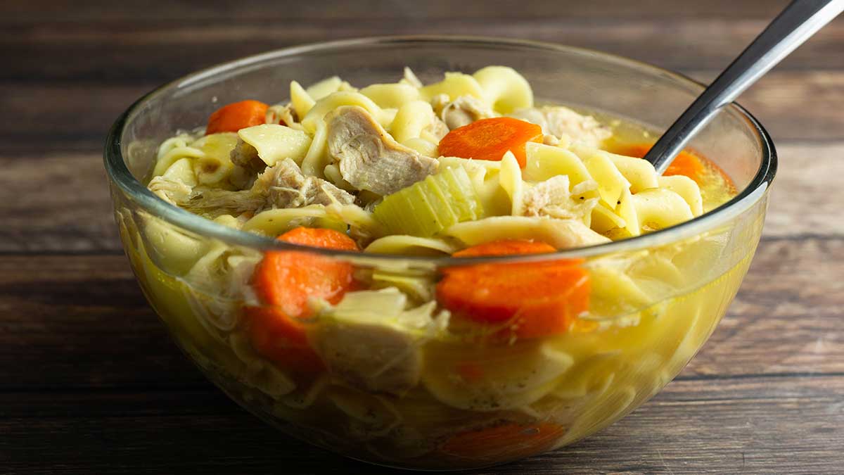 Homemade Chicken Noodle Soup in the Ninja Foodi or Instant Pot ...