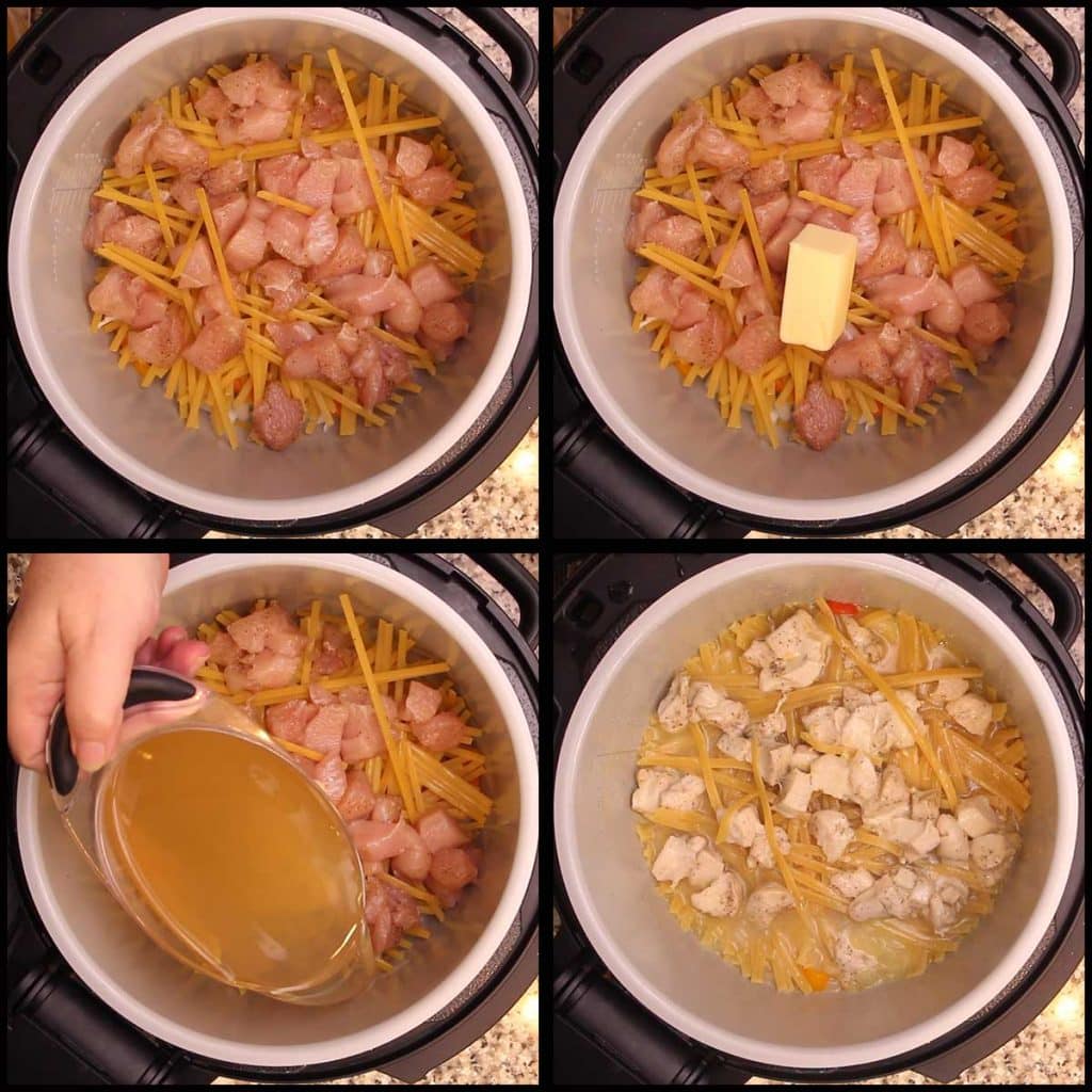 Chicken Alfredo In The Ninja Foodi Instant Pot The Salted Pepper