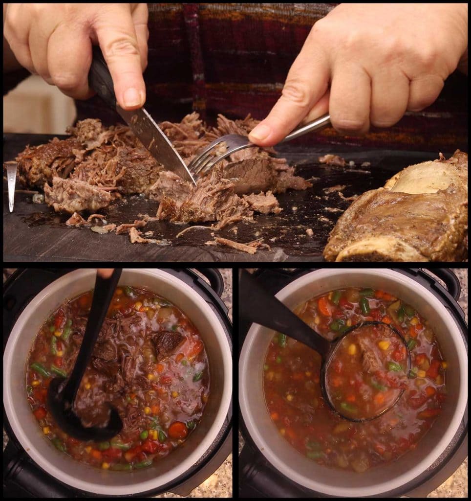 Vegetable Beef Soup Ninja Foodi or Instant Pot Recipe The Salted Pepper