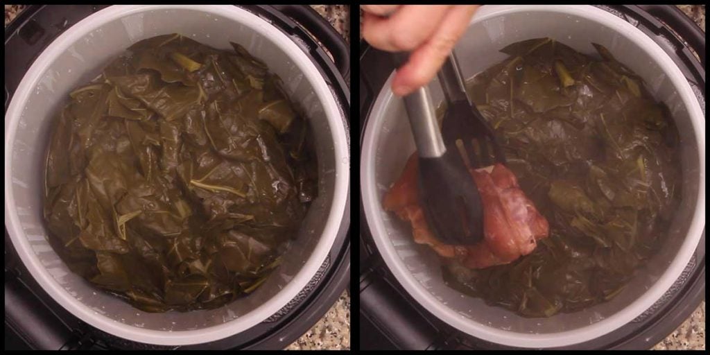 Ninja Foodi or Instant Pot Collard Greens Recipe The Salted Pepper
