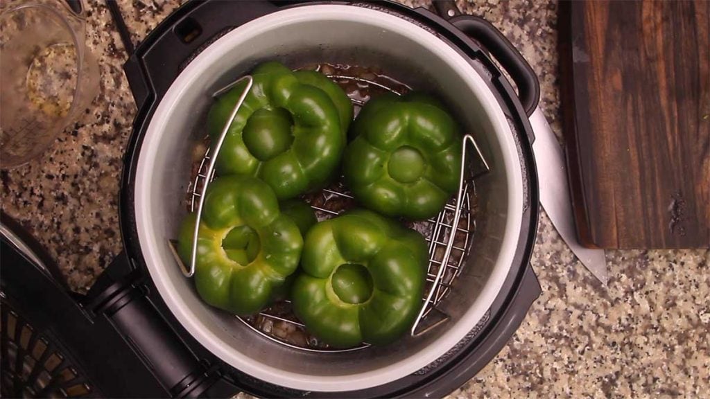 Stuffed Peppers in the Ninja Foodi The Salted Pepper