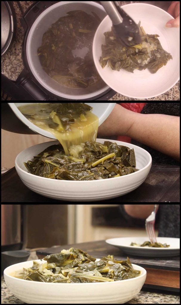 Ninja Foodi or Instant Pot Collard Greens Recipe The Salted Pepper