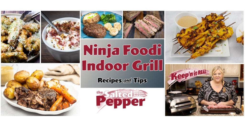 ninja foodi indoor grill facebook group graphic
