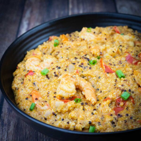 Southwestern Goulash with a Cornbread Topping Ninja Foodi Recipe