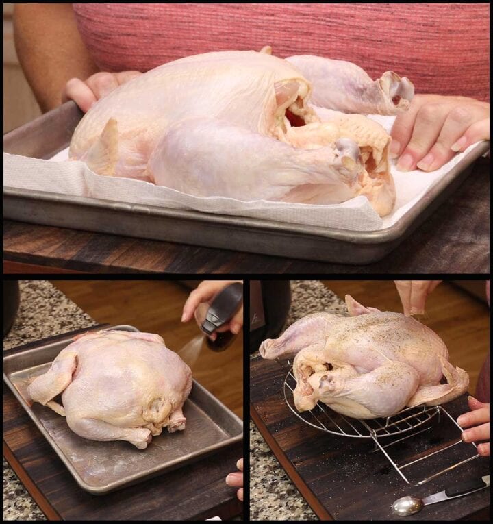 Ninja Foodi Whole Chicken 4 Cooking Techniques The Salted Pepper