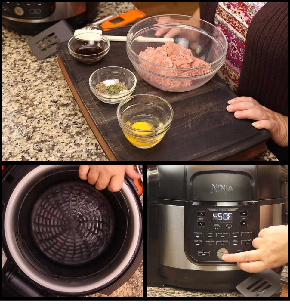 Air Fryer Turkey Meatballs The Salted Pepper