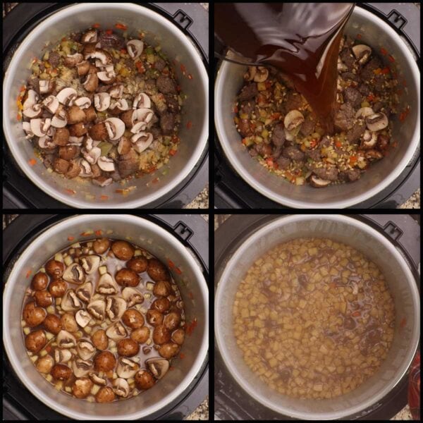 Pressure Cooker Beef & Barley Soup The Salted Pepper