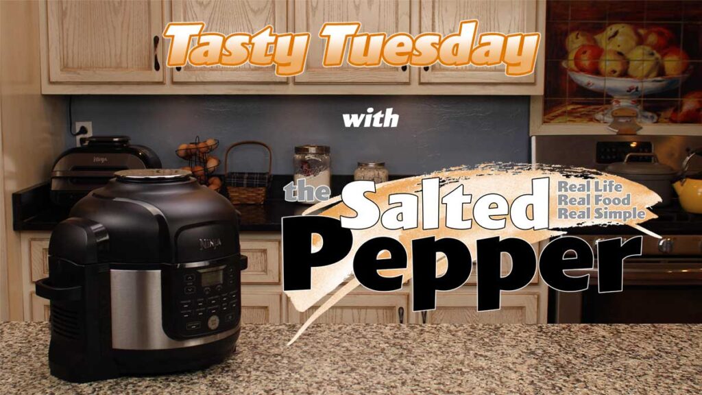 picture of kitchen with words Tasty Tuesday The Salted Pepper