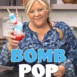picture of louise holding the bomb pop cocktail
