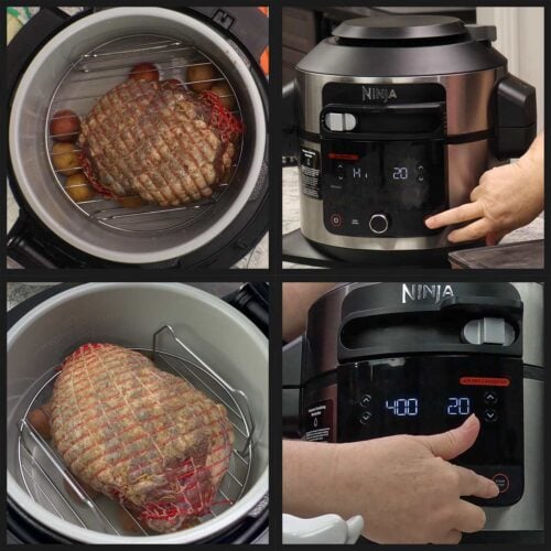 Air Fryer Leg of Lamb in the Ninja Foodi The Salted Pepper