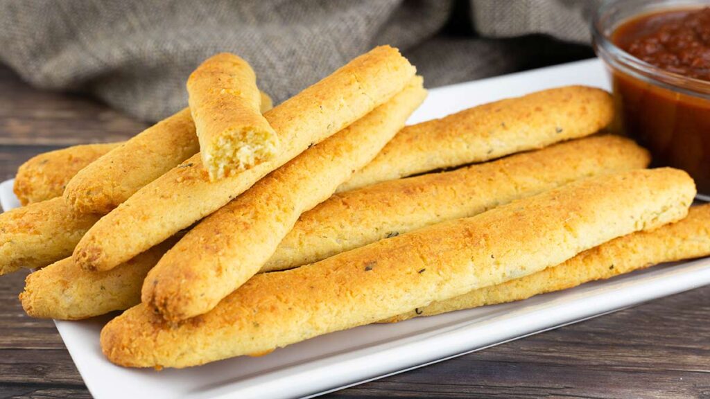 Keto Breadsticks The Salted Pepper