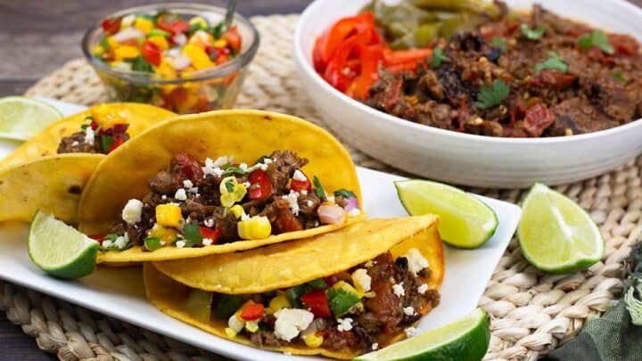 Carne Picada Tacos - The Salted Pepper