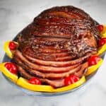 Slow Cooker Ham with a spiced sugar crust.