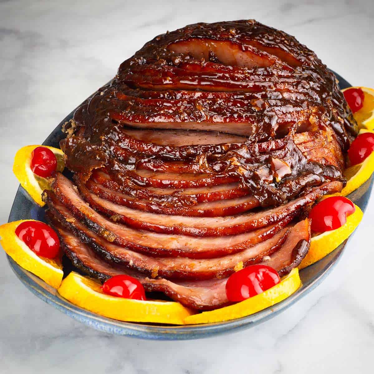 Slow Cooker Ham with a Sugar Crust - The Salted Pepper