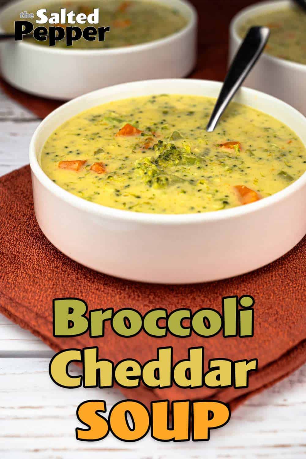 Broccoli Cheddar Soup (pressure cooker recipe) The Salted Pepper
