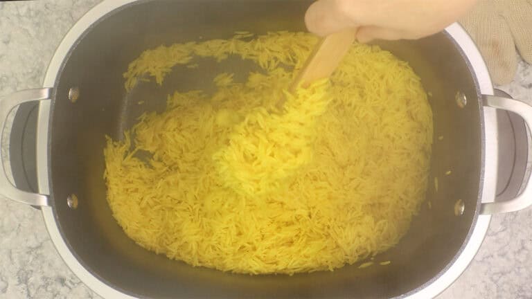 Yellow Basmati Rice - The Salted Pepper