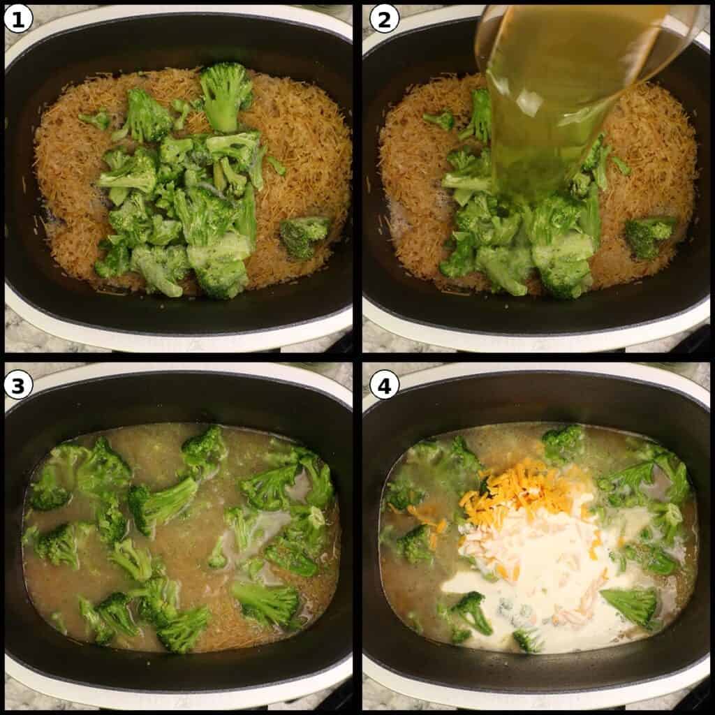 Homemade Cheesy Rice-A-Roni with Chicken & Broccoli (Possible Cooker ...